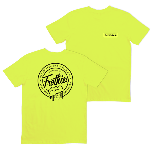 Get Froffed Tee PPE Tee [Hi-Vis Certified] T-Shirt Frothies