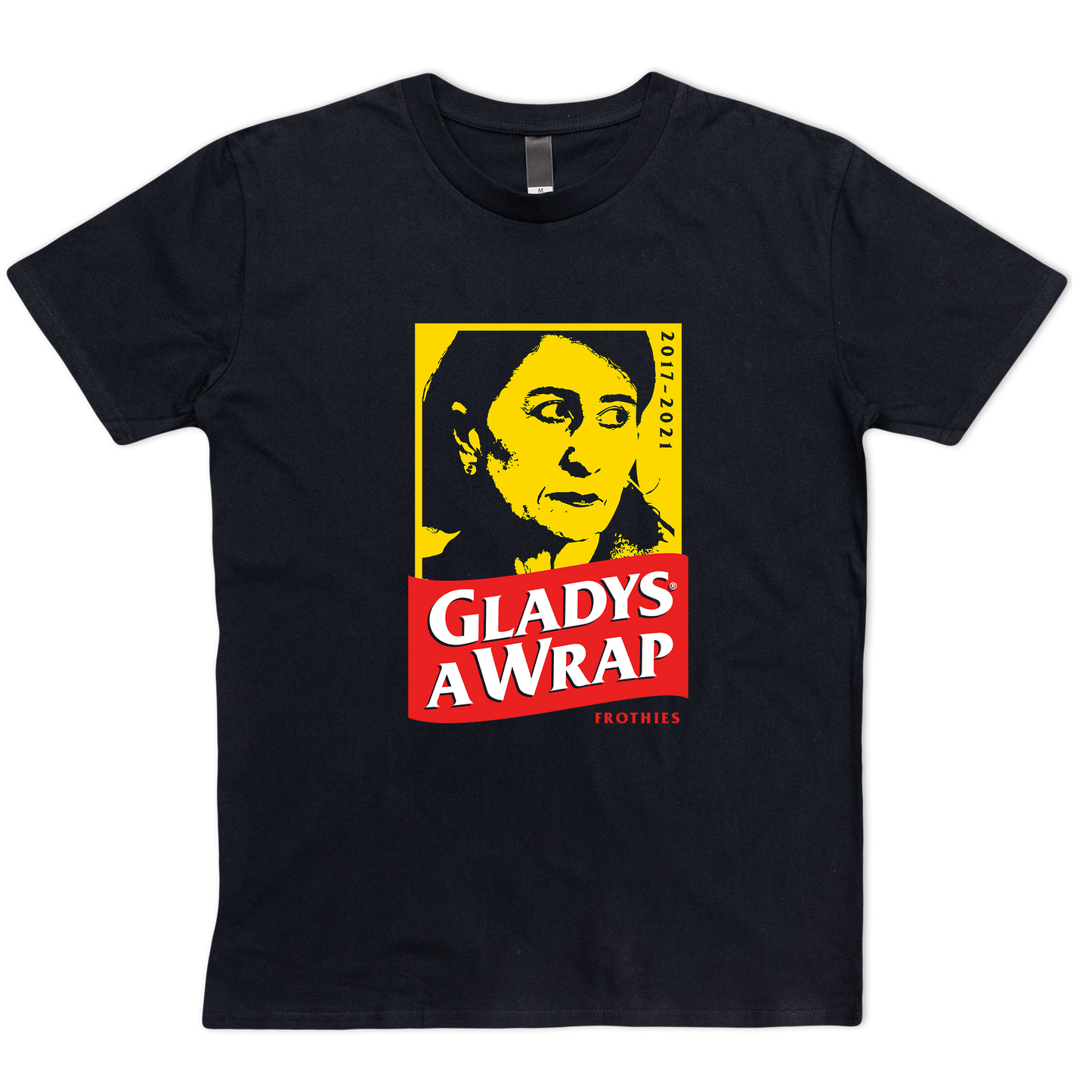 Gladys A Wrap Tee Clothing Frothies