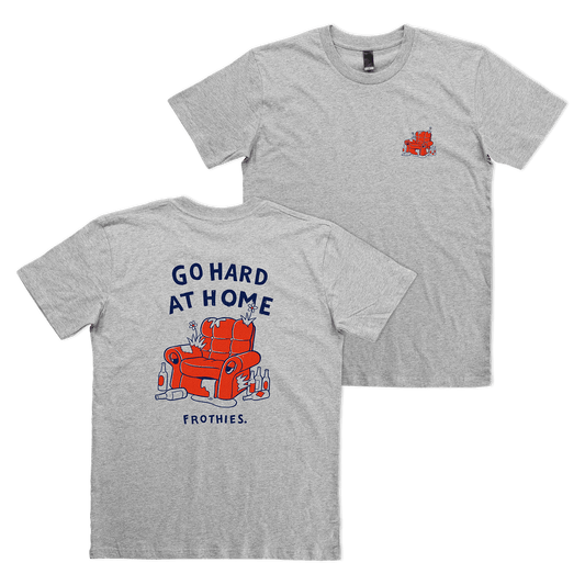 Go hard at Home Tee Frothies