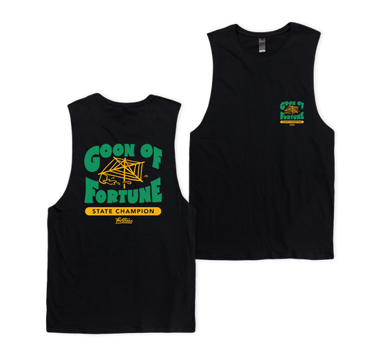 Goon State Champion Muscle Tee Black Muscle Tanks Frothies