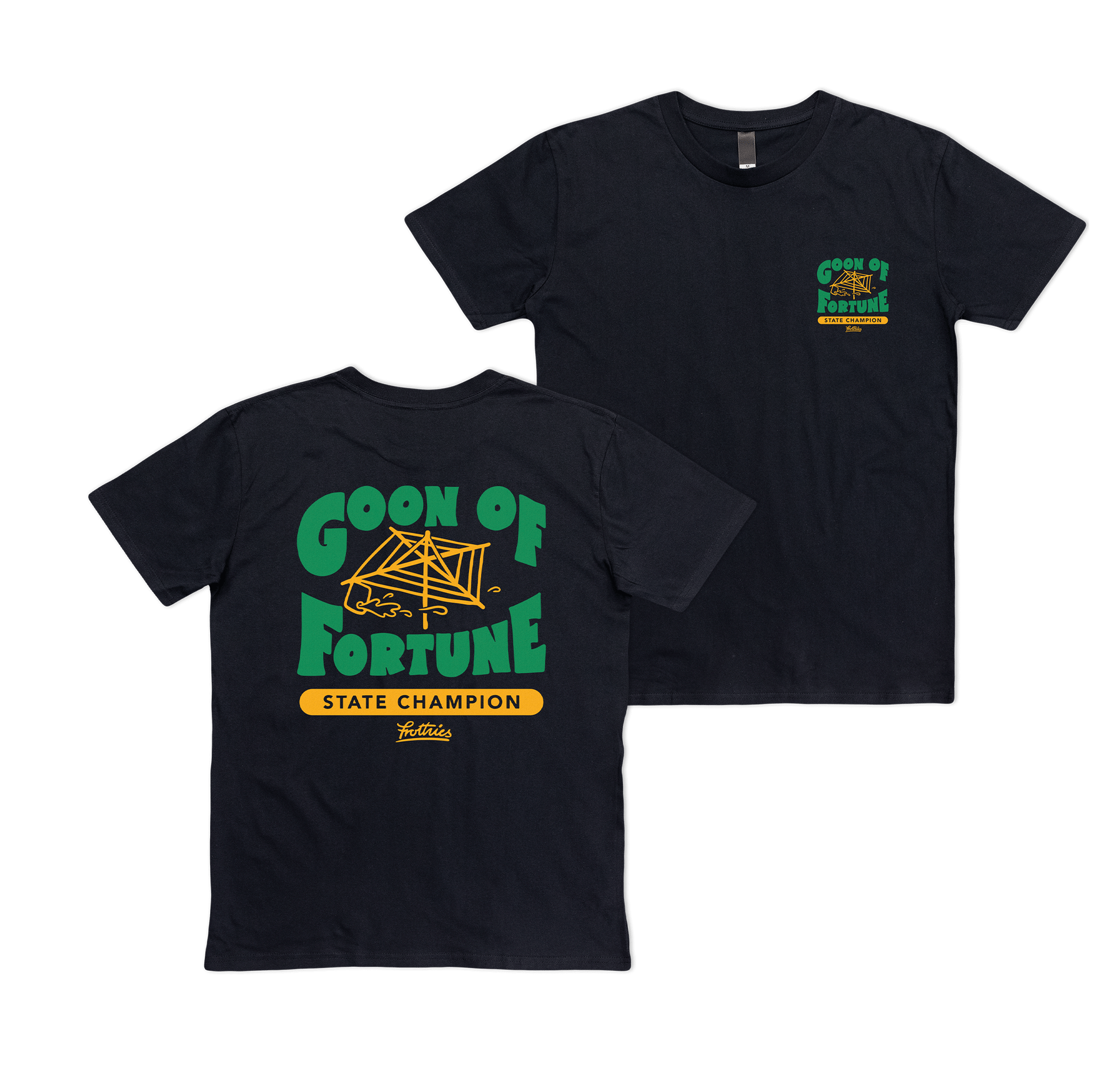 Goon State Champion Tee Black T-Shirt Frothies