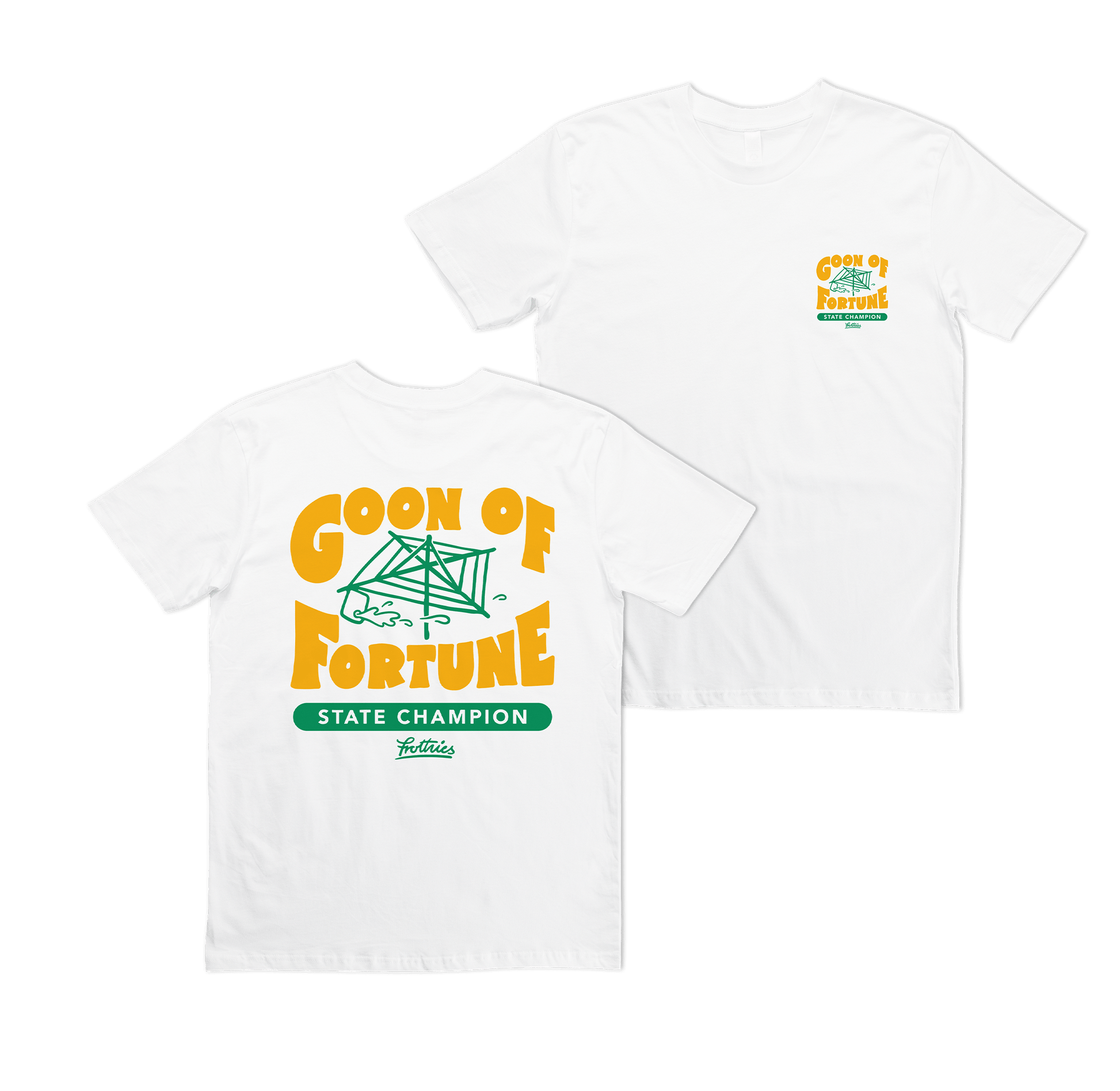 Goon State Champion Tee White T-Shirt Frothies