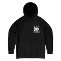 Huskies & Ruskies Hoodie Black Hoodie Frothies