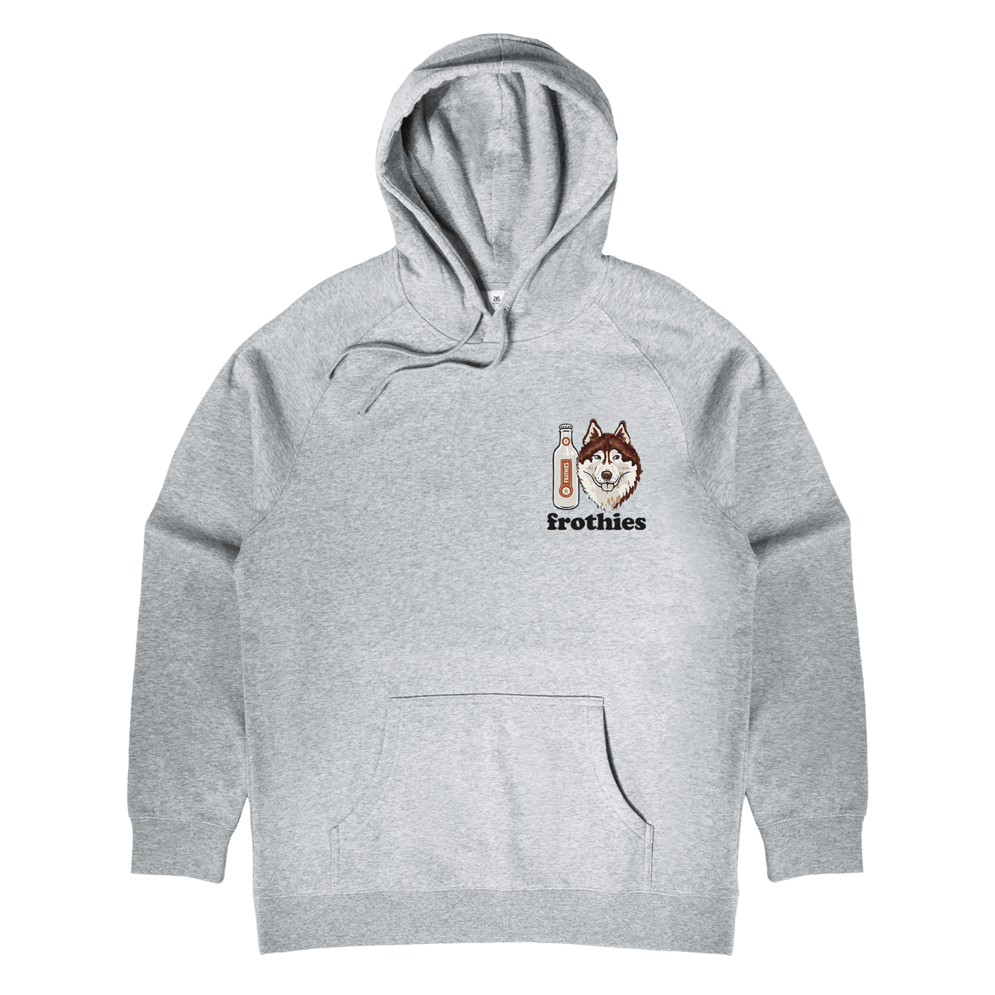 Huskies & Ruskies Hoodie Grey Hoodie Frothies