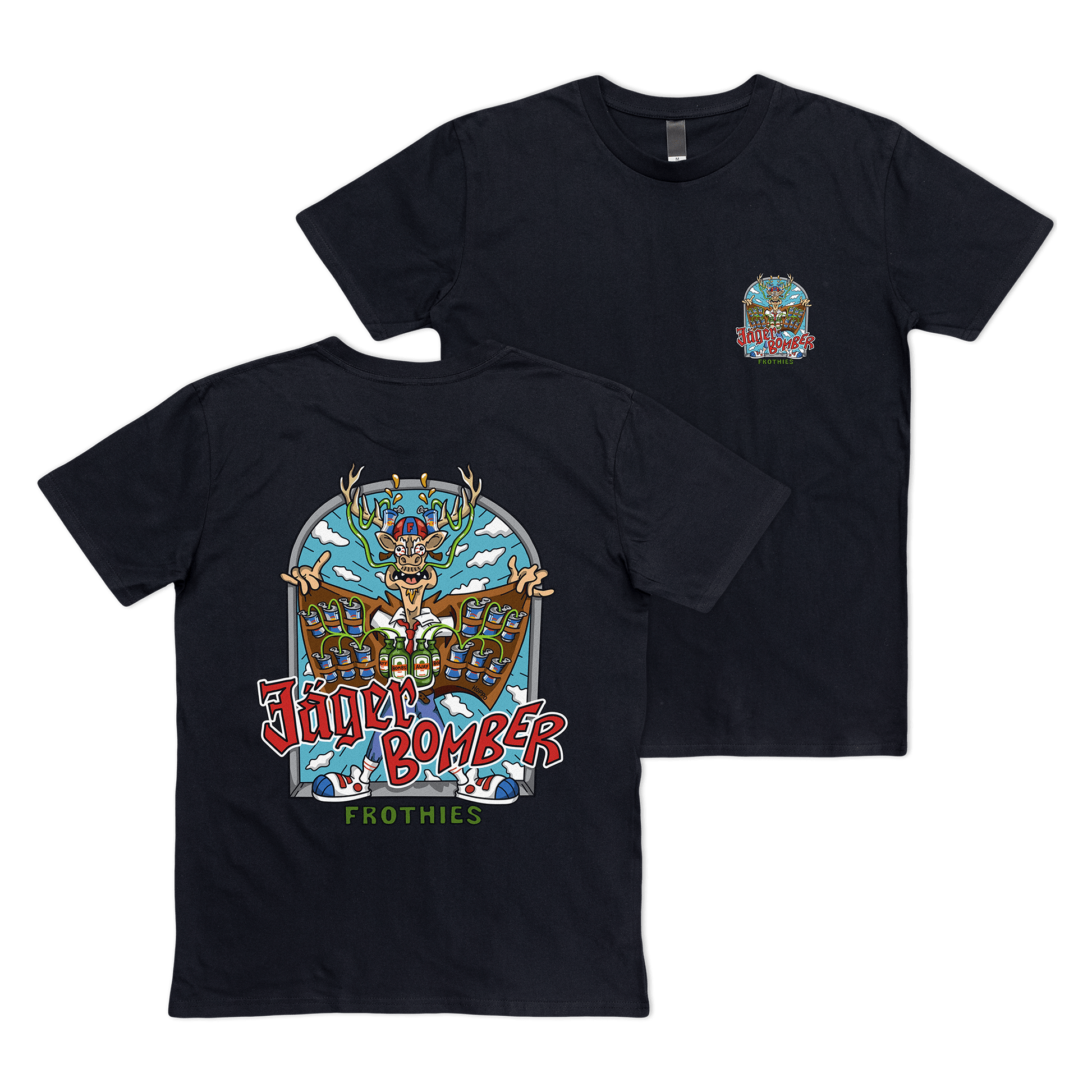Jager Bomber Shirt T-Shirt Frothies