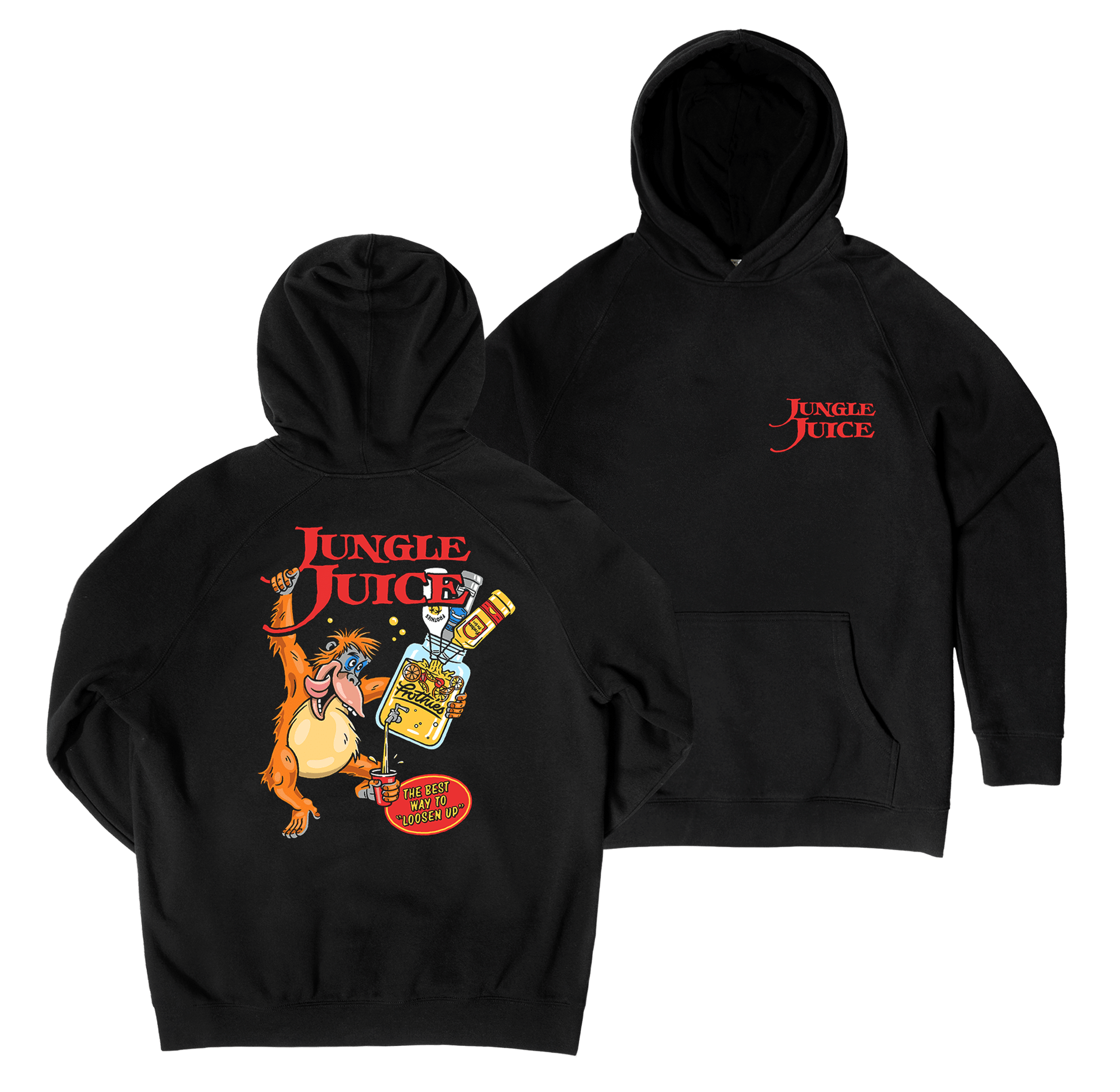 Jungle Juice Hoodie Black Hoodie Frothies
