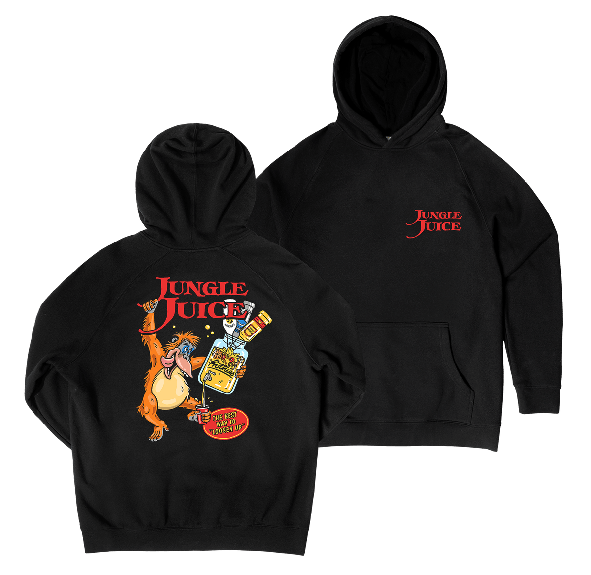 Jungle Juice Hoodie Black Hoodie Frothies