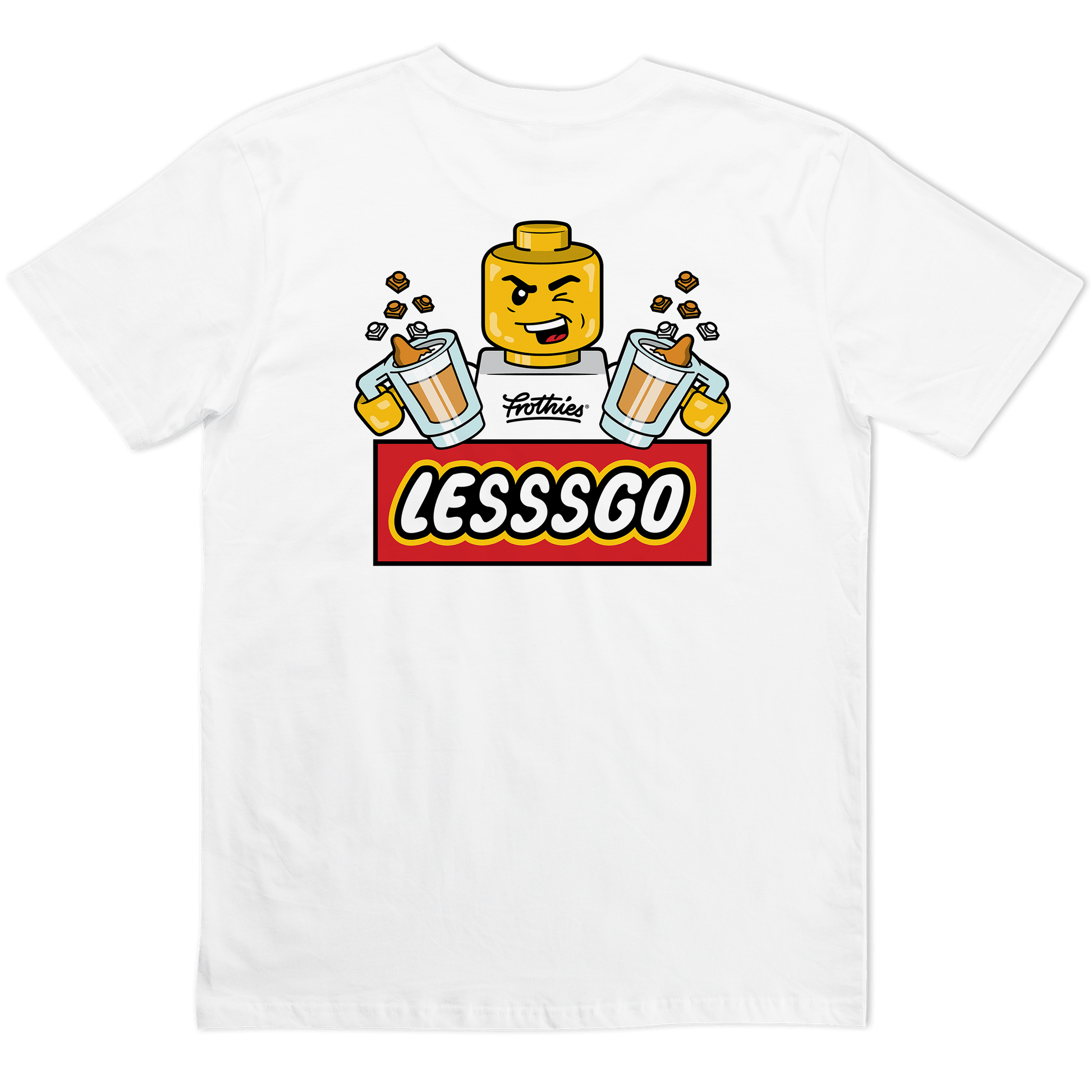 Lessgo Man Tee T-Shirt Frothies