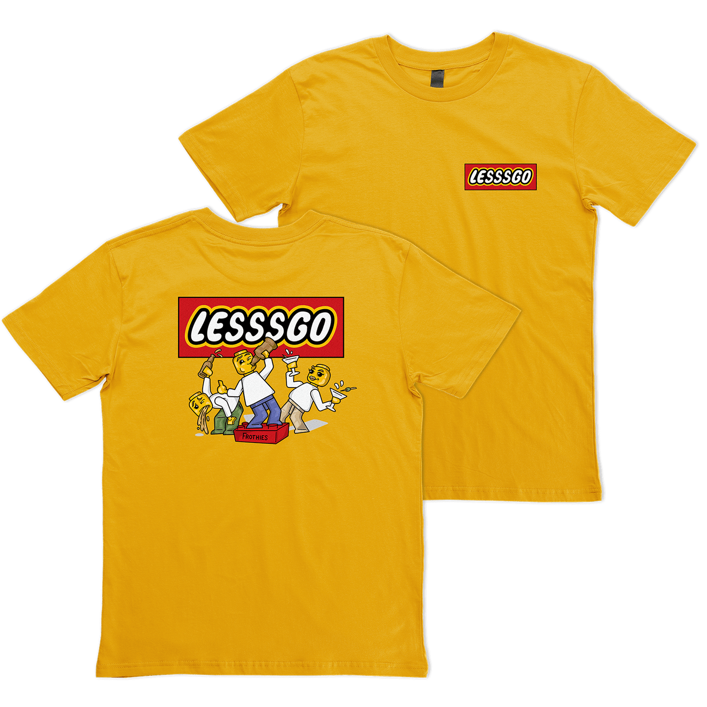 Lesssgo Tee T-Shirt Frothies