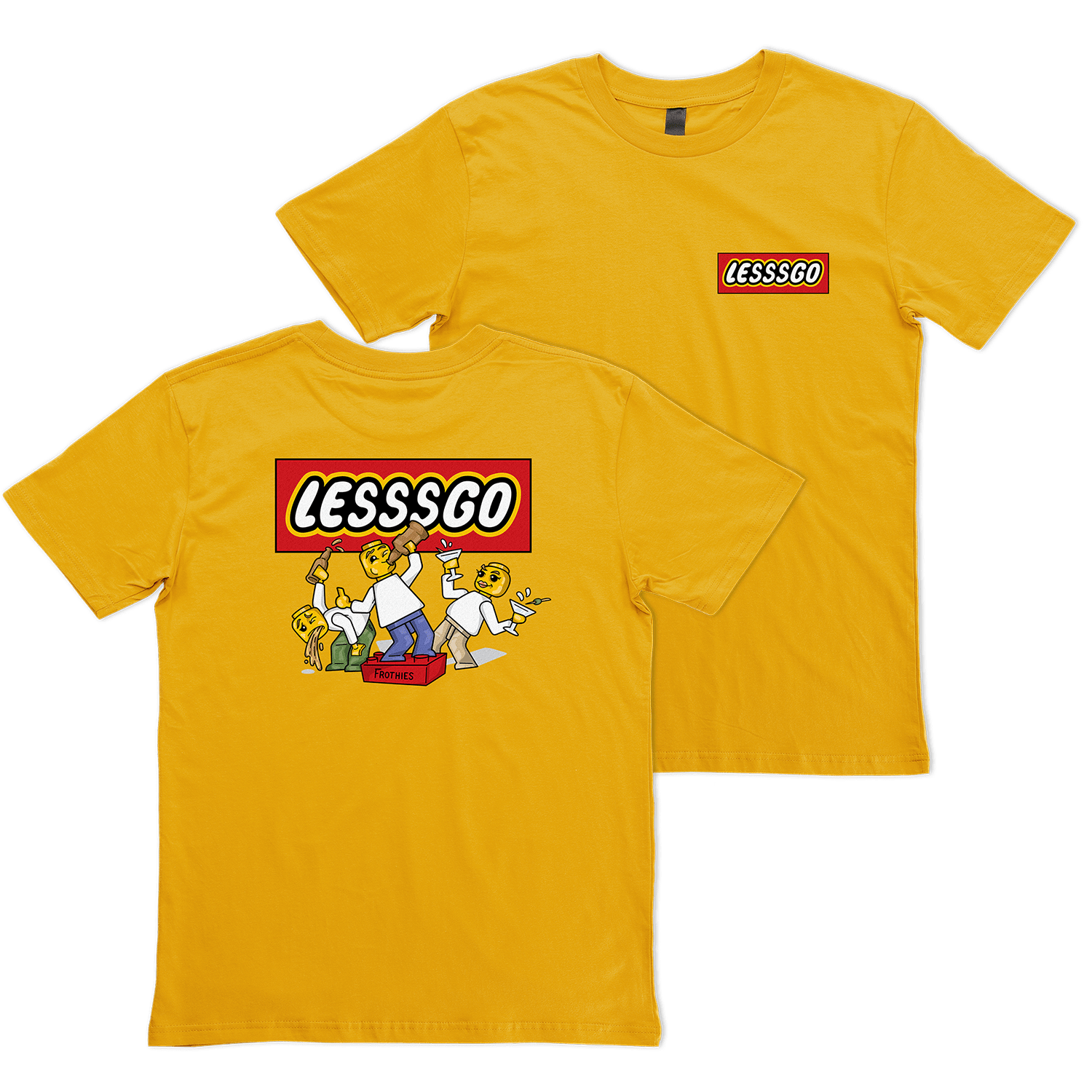 Lesssgo Tee T-Shirt Frothies