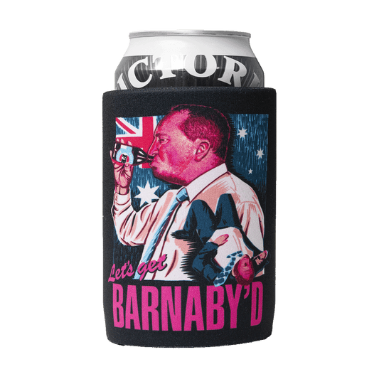 Let's Get Barnaby'd Cooler Stubby Cooler Frothies
