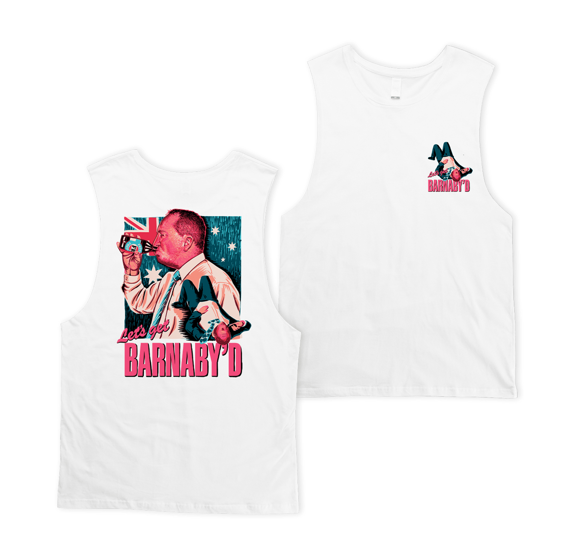 Let's Get Barnaby'd Muscle Tee Muscle Tanks Frothies