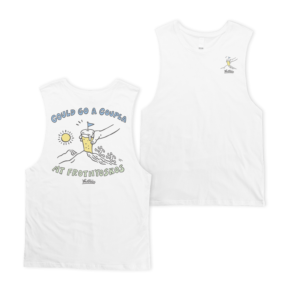Mt Frothyosko Muscle Tee