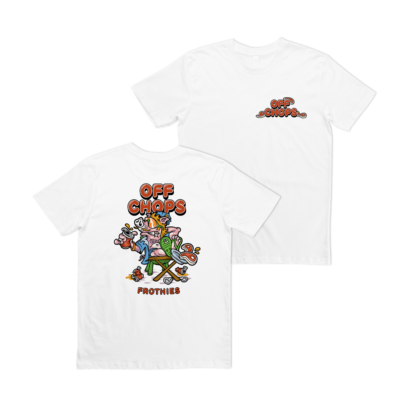 Off Chops Tee T-Shirt Frothies