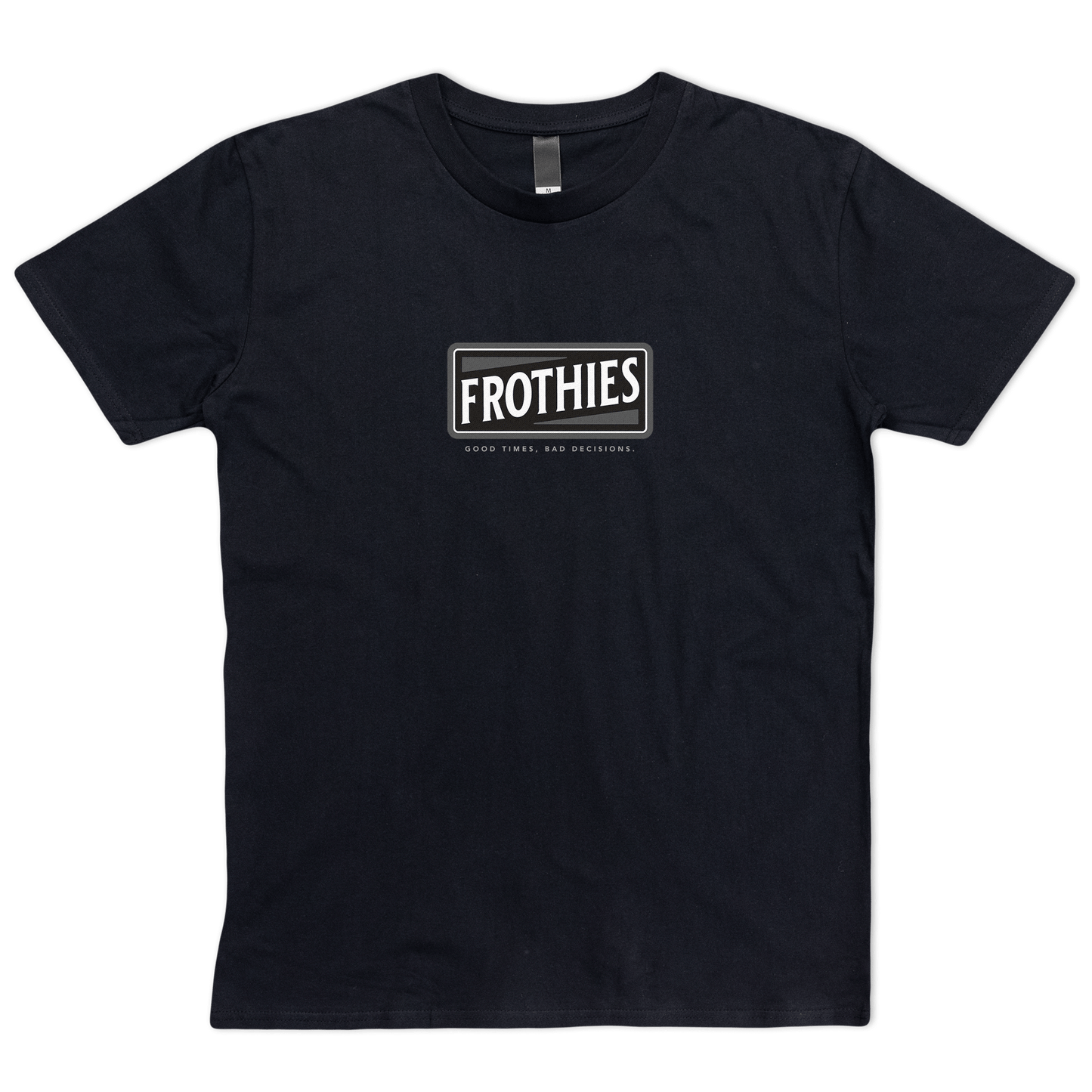 Old Froth Tee Black T-Shirt Frothies