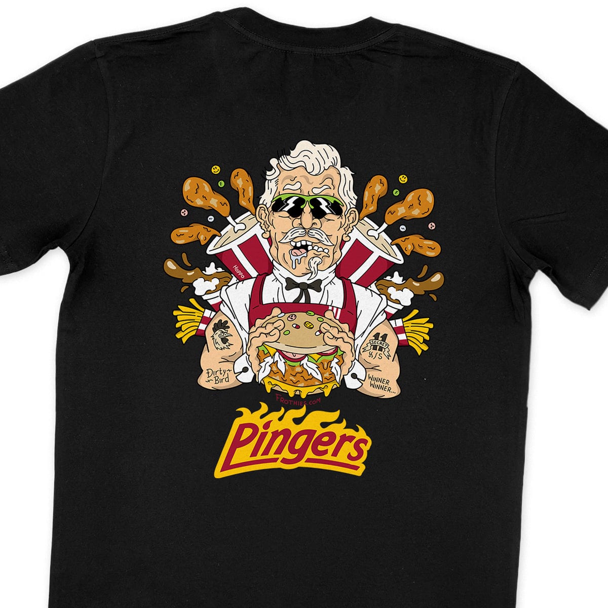 Pingers Box Tee T-Shirt Frothies