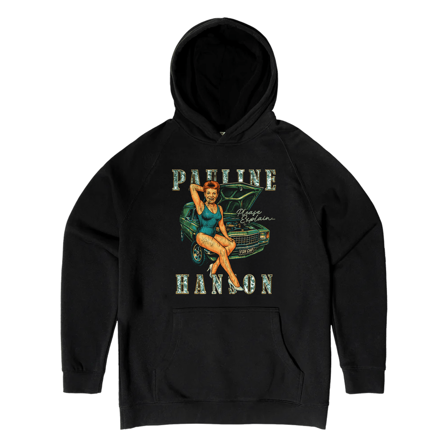 Please Explain Pauline Hanson Hoodie Black Hoodie Frothies