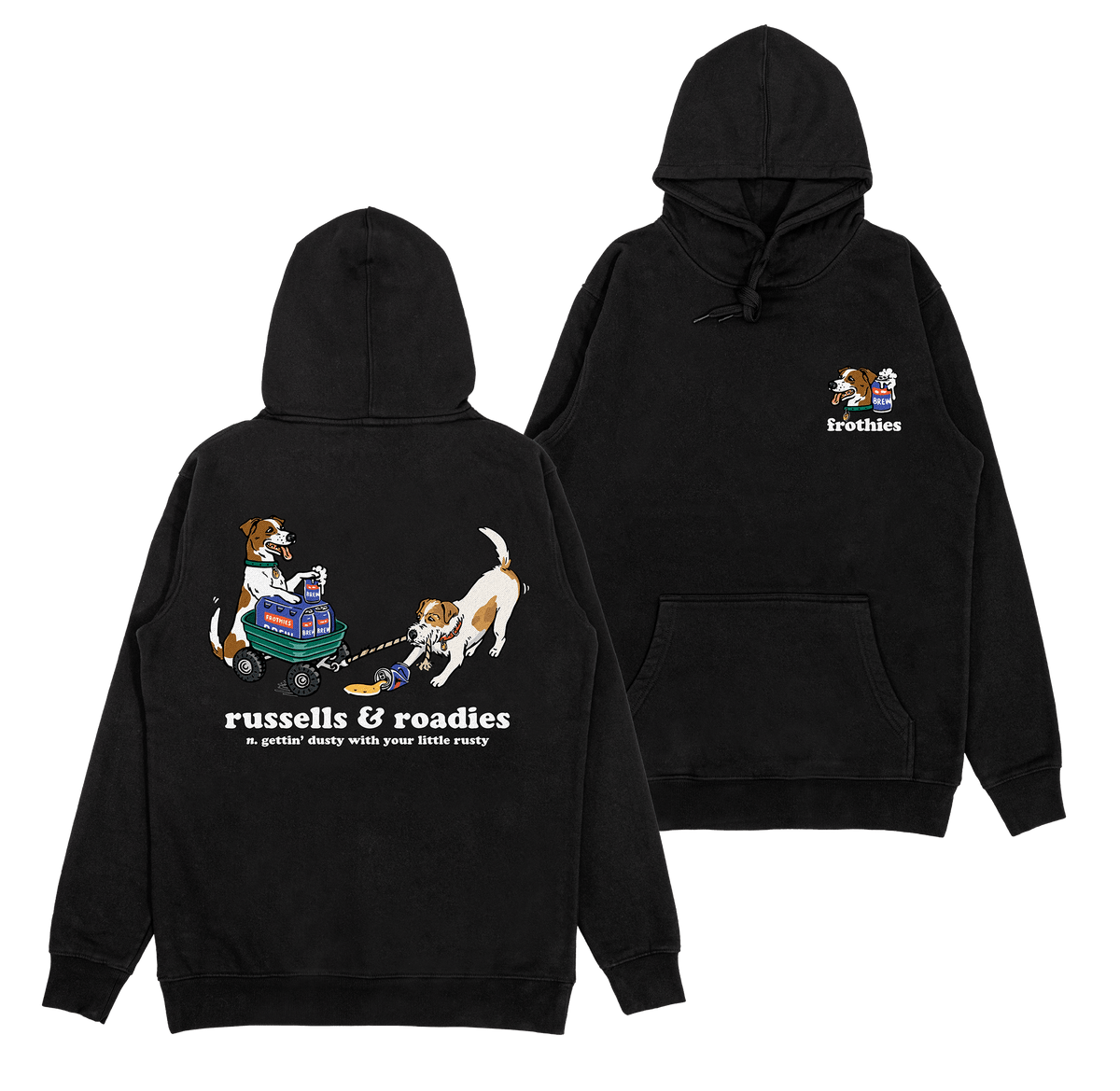 Russells & Roadies Hoodie Hoodie Frothies