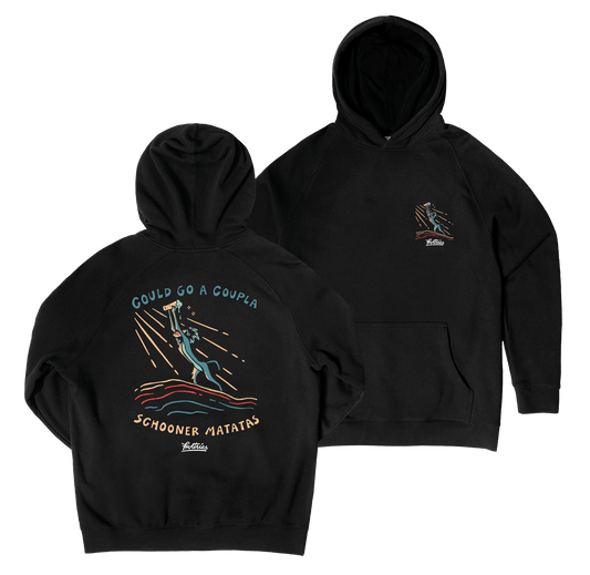 Schooner Matata Hoodie Black Hoodie Frothies