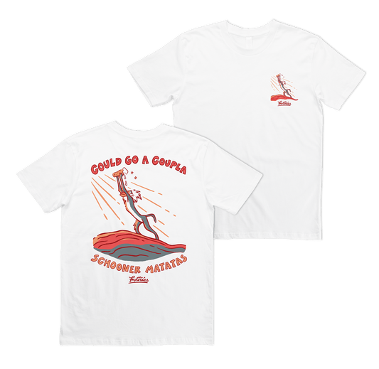 Schooner Matata Tee White T-Shirt Frothies