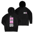 Serial Vapist Hoodie Black Hoodie Frothies