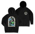 Sesh Shredding Hoodie Black Hoodie Frothies
