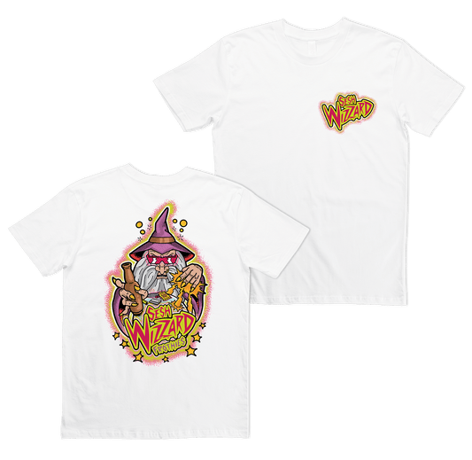 Sesh Wizzard Tee White T-Shirt Frothies