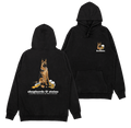 Shepherds and Steins Hoodie Black Hoodie Frothies