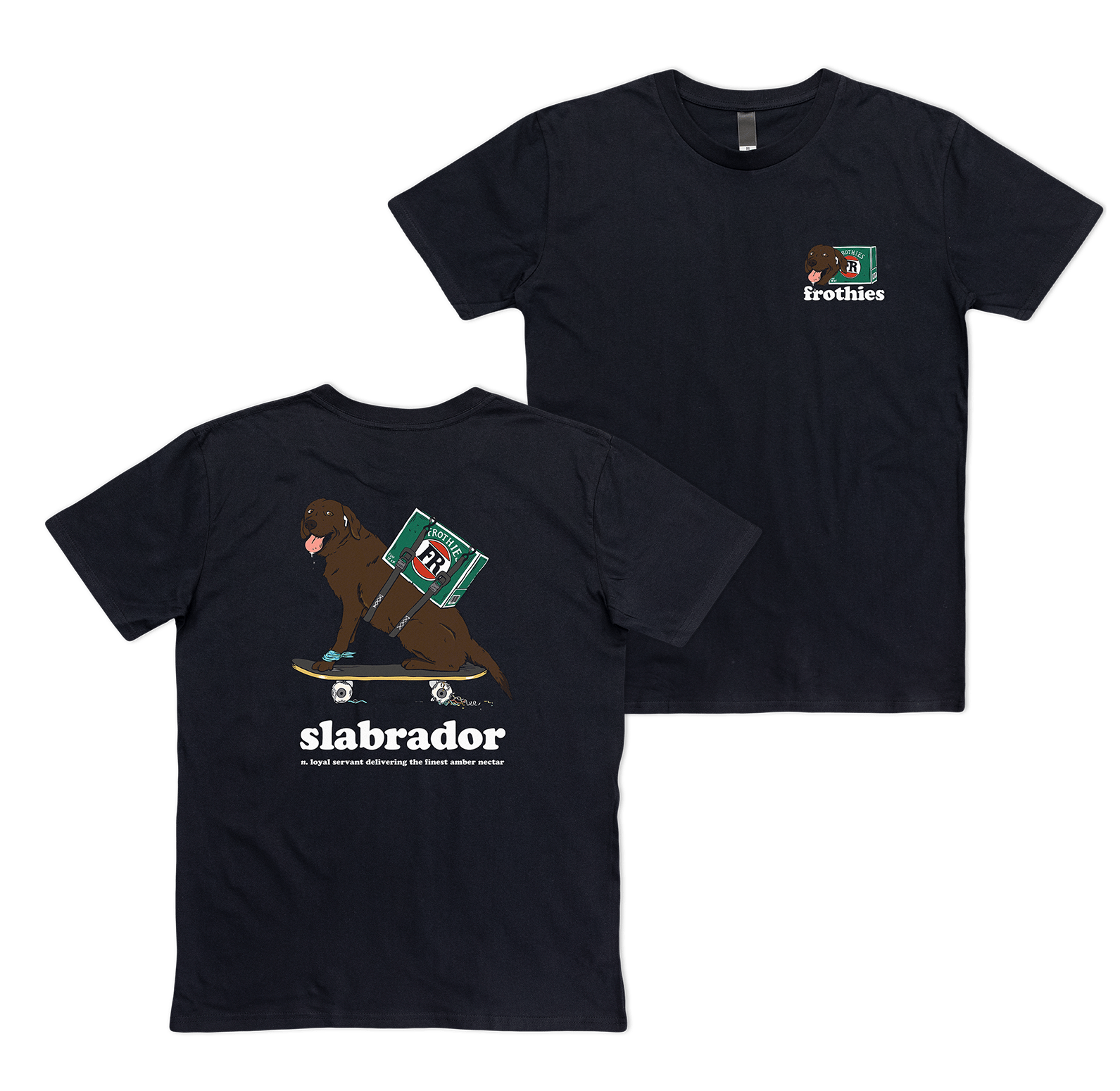Slabrador Tee T-Shirt Frothies