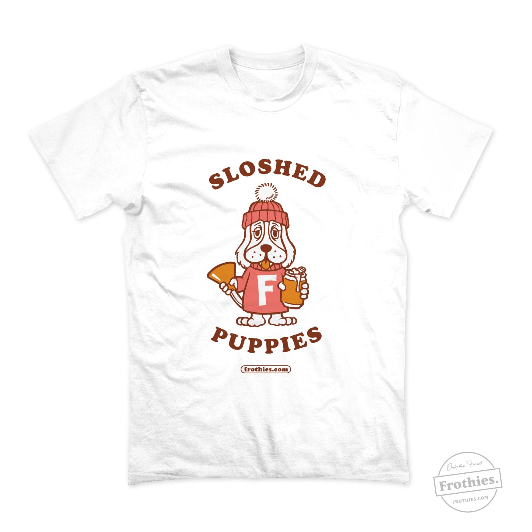 Sloshed Puppies - Bootleg Tee T-Shirt Frothies