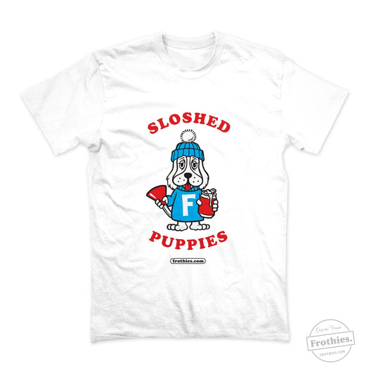 Sloshed Puppies Tee T-Shirt Frothies