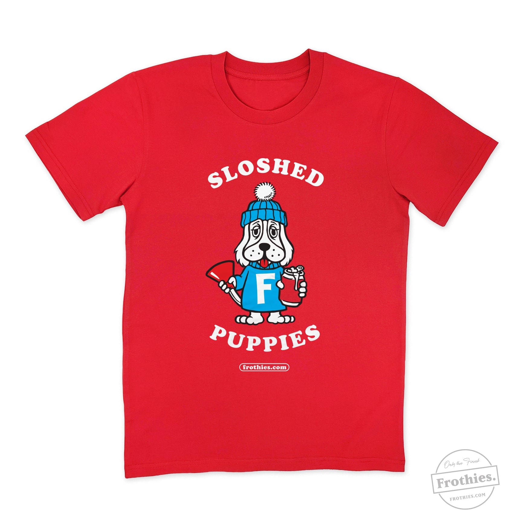 Sloshed Puppies Tee T-Shirt Frothies