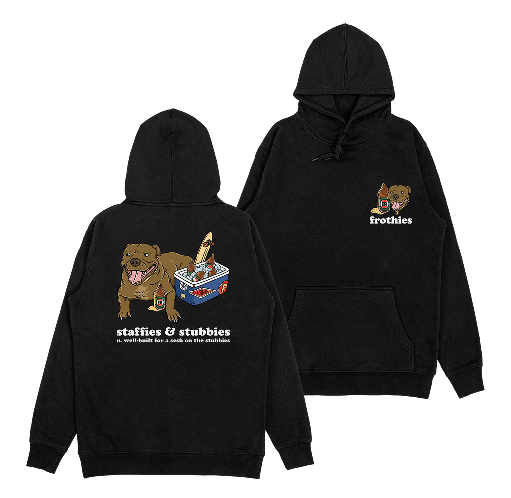 Staffies & Stubbies Hoodie Hoodie Frothies