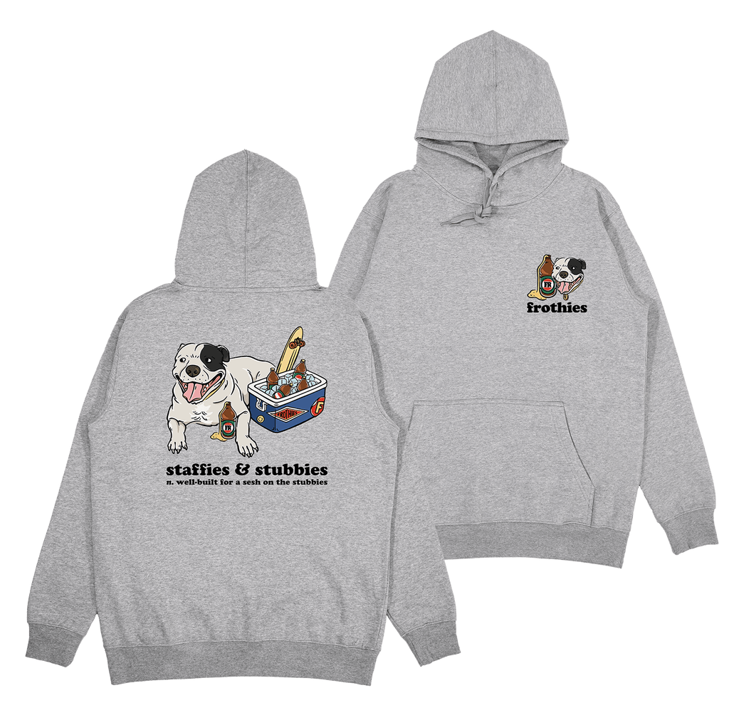 Staffies & Stubbies Hoodie Hoodie Frothies