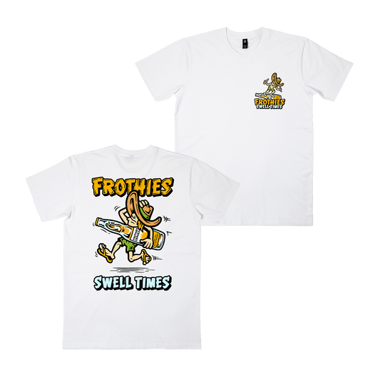 Swell Times Tee White T-Shirt Frothies