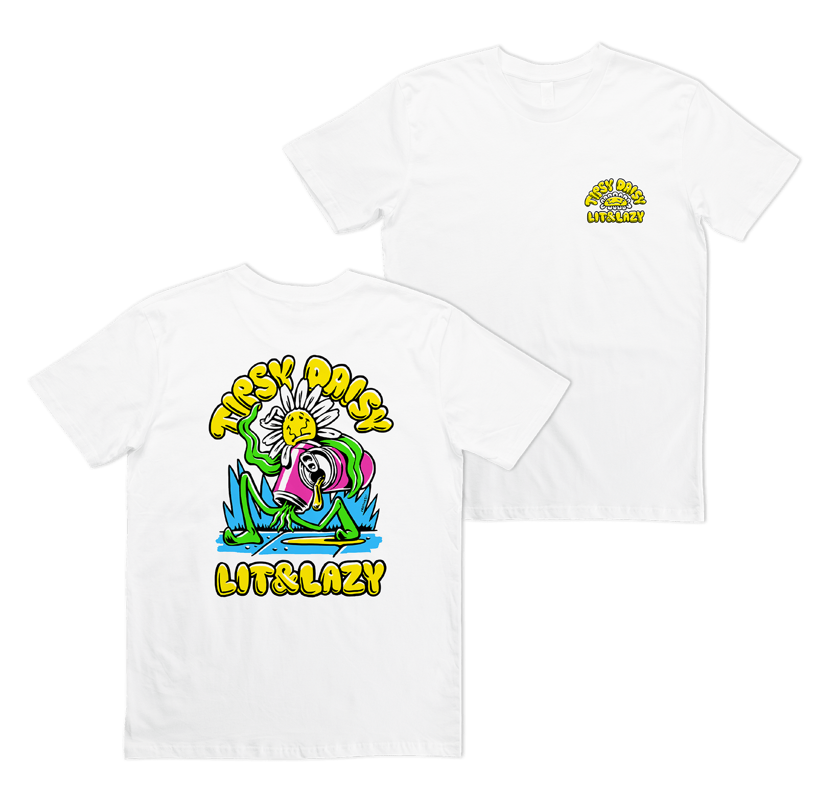 Tipsy Daisy Tee T-Shirt Frothies