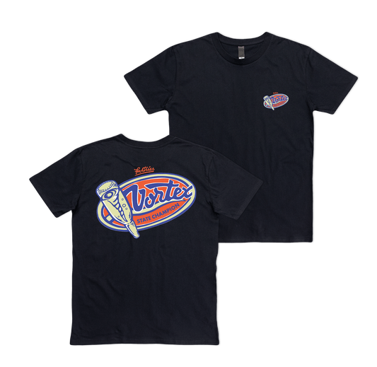 Vortex State Champion Tee Black T-Shirt Frothies