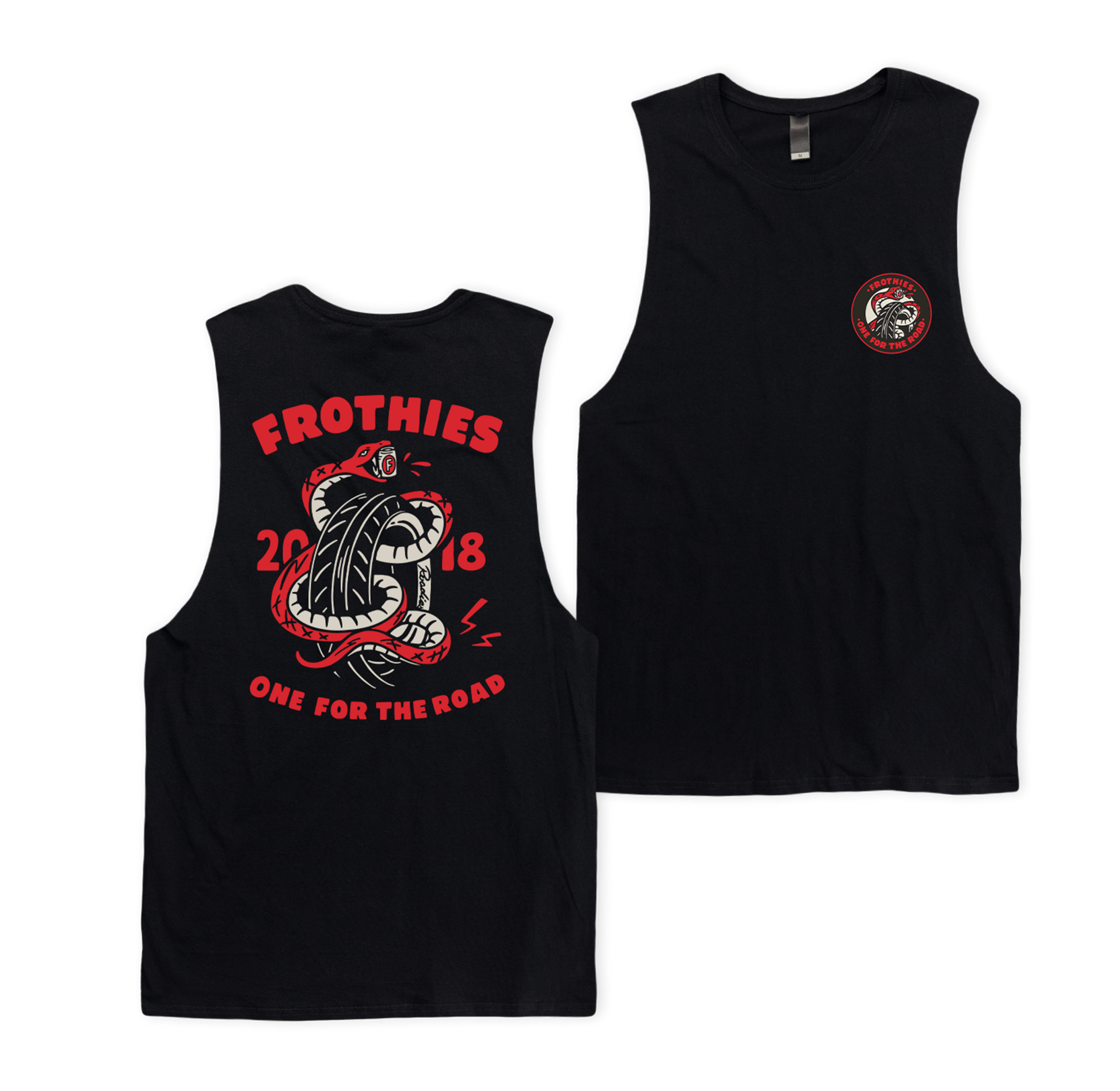 Weekend Roadies Muscle Tee Muscle Tanks Frothies