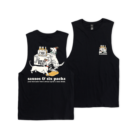 Xmas Sausos & Six-Packs Muscle Tee Muscle Tanks Frothies