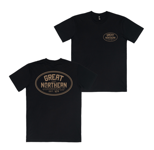 Buckle Tee Black T-Shirt Great Northern