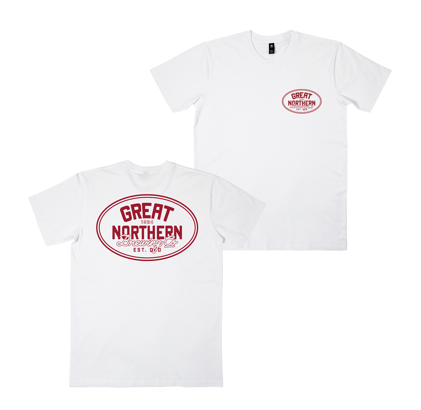 Buckle Tee White T-Shirt Great Northern