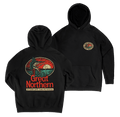 Chip off the Dock Hoodie Black Hoodie Great Northern