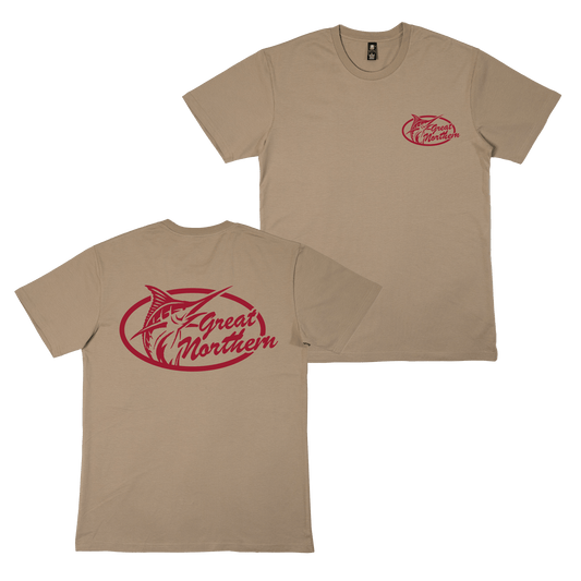 GN Pro Casual Tee Tan T-Shirt Great Northern