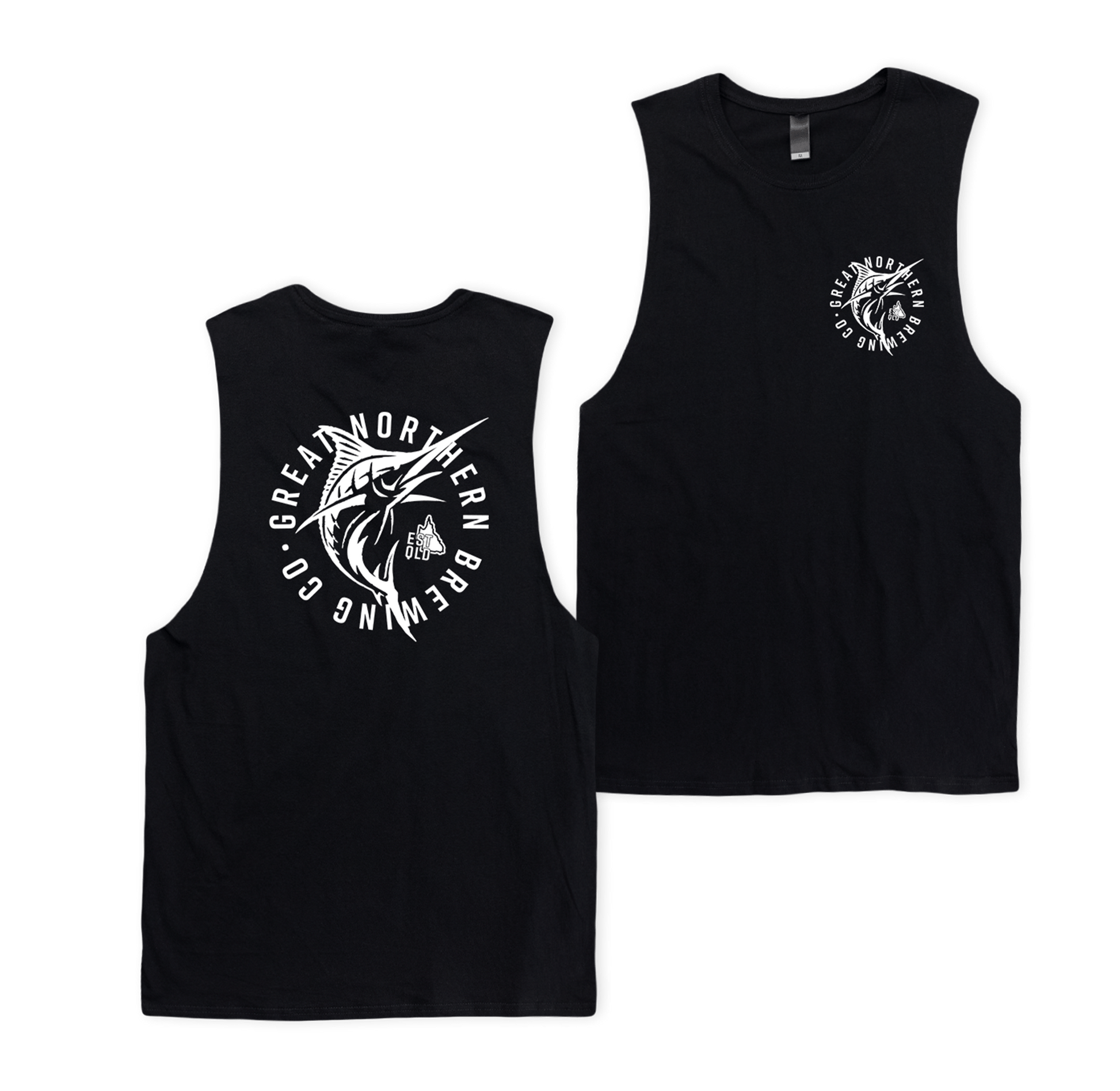 GN Stamp Muscle Tee – Frothies