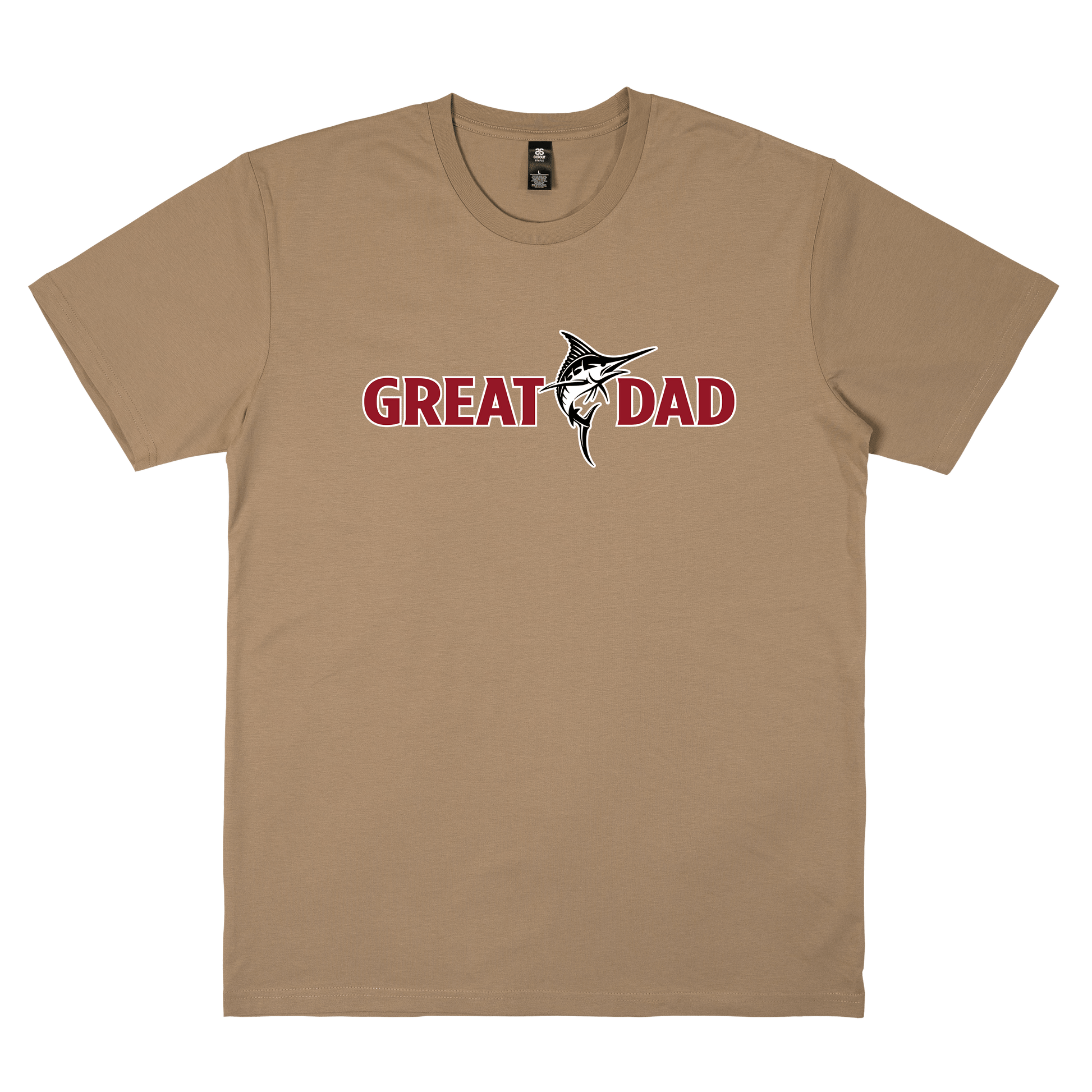 Great Dad Tee Tan T-Shirt Great Northern