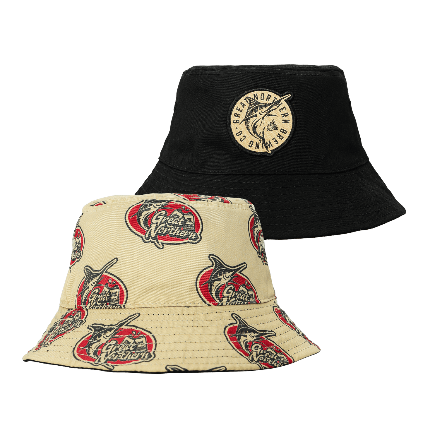 Great Northern Stamp Bucket Bucket Hat Great Northern