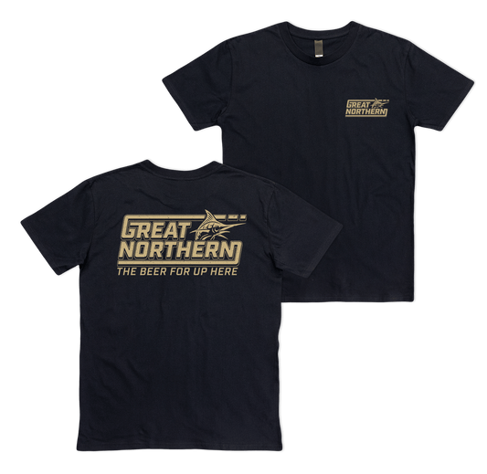 Northerner Tee Black T-Shirt Great Northern