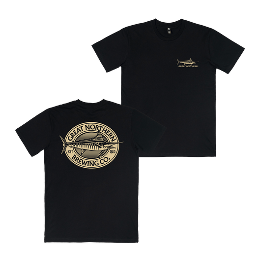 Outrigger Tee Black T-Shirt Great Northern