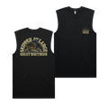 Skipper at Large Muscle Tee Black T-Shirt Great Northern