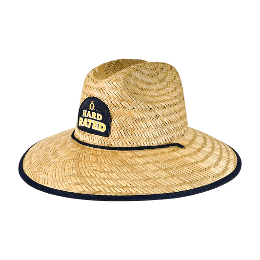 Hard Rated Classic Straw Hat Hard Rated